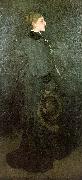 James Abbott McNeil Whistler Arrangement in Brown and Black Sweden oil painting artist
